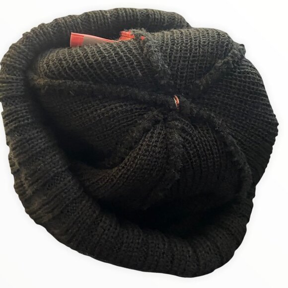 Nwt American Needle Coca Cola Pom Pom Beanie Pillow Line Black Ivory Red New Tag - Picture 8 of 10